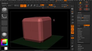 آموزش زیبراش : بالا بردن جزئیات مدل سه بعدی zbrush Subdividing geometry