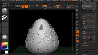 صفر تا صد آموزش زی براش دفورم کردن مدل سه بعدی  zbrush Deforming geometry
