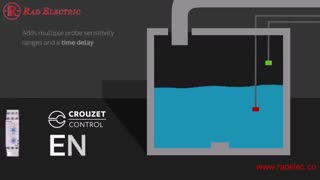 رله کنترل سطح / فلوتر سوییچ Level Sensor کروزت Crouzet