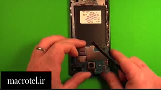آموزش تعویض تاچ وال سی دی LG V10درmacrotel.ir