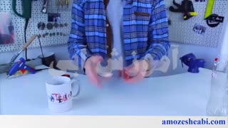 آموزش ساخت قیف با بطری نوشابه