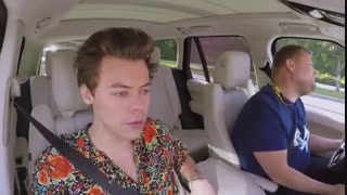 Karpool karaoke with hary styles