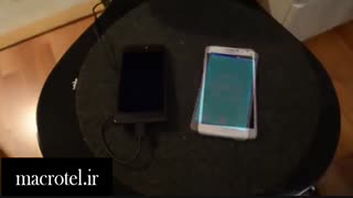 تست شارژ باتری Xperia Xدرmacrotel.ir