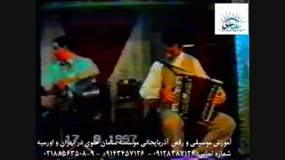 آموزش گارمون،  ناغارا و رقص آذربایجانی در موسسه سامان علوی