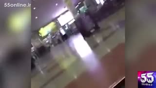 مجموعه تصاویر مردمی از تیراندازی در فرودگاه مهرآباد
