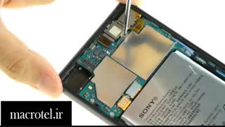 تعویض باتری Xperia Xدرmacrotel.ir