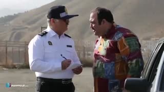 مهران غفوریان و جریمه شدن توسط پلیس راهنمایی رانندگی