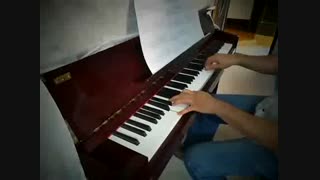 اجرای پیانویی آهنگ خدا اجازه از رضا صادقی