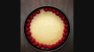 طرز تهیه دسر با تمشک