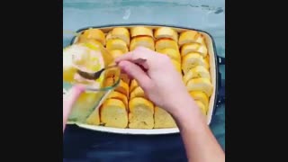 دسر با نون باگت