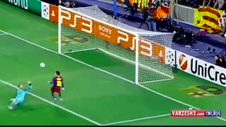 مهارت ها و حرکات باورنکردنی و جذاب  از "لئو مسی"