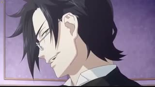 Ciel x cloude krushitsuji .angry sebastion
