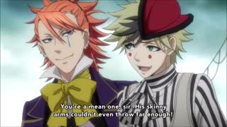 Ciel knife throwing krushitsuji