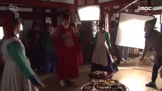 یه پشت صحنه دیگه ازسریال پادشاه صاحب ماسک