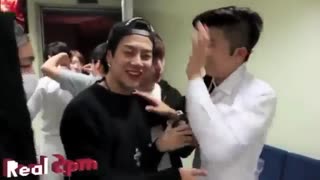 GOT7 vs 2PM moment مکنه های گات سون و مسخره بازیاشون با هیونگ های تو پی ام ۸____۸ just Fun