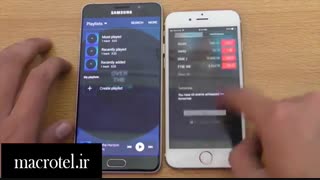 مقایسه دوربین Galaxy A7 2016vs iPhone 6sدرmacrotel.ir