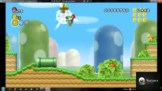 گیم پلی کامل بازی New Super Mario Bros Wii Part 1