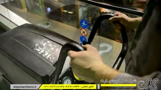 دستگاه پله برقی شوی و شستشوی پله برقی کارچر آلمان