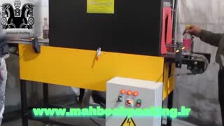 دستگاه بسته بندی شیرینگ لیبل (شیرینگ استرچ)