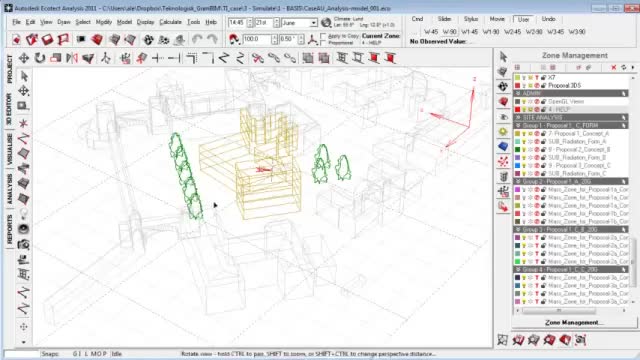 Ecotect Introduction 2: User Interface and Project Basics - نماشا