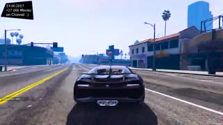 مد ماشین Bugatti Chiron 2017 در بازی GTA V