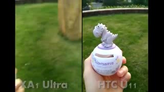 مقایسه دوربین Xperia XA1 Ultra با HTC  U11