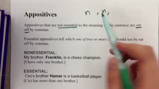 Appositives