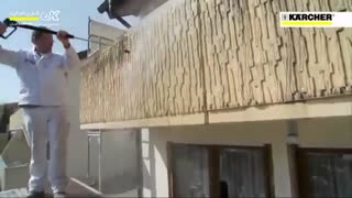 جتواش آب گرم کارچر آلمان و دستگاه واترجت تک فاز KARCHER