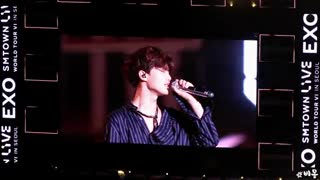 اجرا Don't go اکسو در مراسم smtown فقط ثانیه ۲۱ رو بخاطرش ادم هلاک شده دیدم میگم یکی خودم :"')