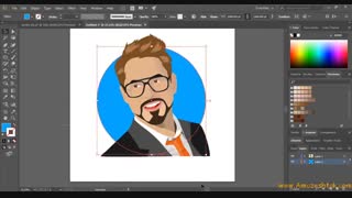 آموزش تبدیل عکس به وکتورآرت در ایلوستریتور