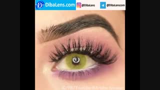 لنز رنگی لومینوس  لمون| DibaLens.com- Luminous Lemon