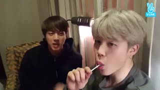 این ویدیو خیلی باحال از جیمین جین جونگ کوک ولی کاشکی زیر نویس فارسی  شو پیدا میکردم  بچه ها توضیحاتو بخونید