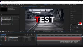 کار با Alpha Matte در افترافکت