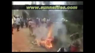 اتش زدن مسلمانان میانمار،ان هم زنده زنده!!!! +18