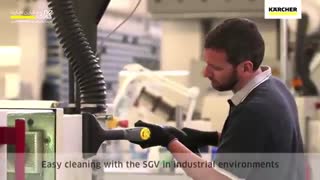 بخارشوی صنعتی و بخارشور مکنده دار کارچر آلمان