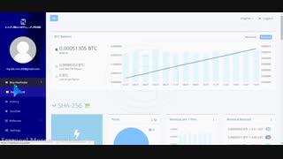 ویدیو آموزش سرمایه گذاری/به روز کردن سرمایه در پنل کاربری سایت استخراج HashFlare