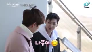 قسمت سوم برنامه celeb bros با حضور sungjae از btob