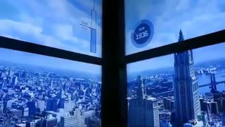 آسانسوری جالب در شهر نیویورک که هنگام صعود به طبقات بالاتر، از گذشته به زمان حال میاد...