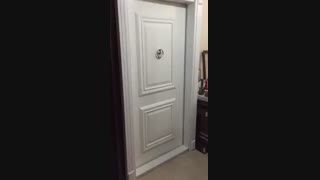 درب ضد سرقت سفید مات پوششی با 15 سال گارانتی - آتاک درب