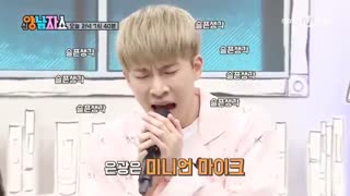 تیکه ای از برنامه yang nan show با حضور btob