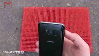 تست مقاومت گوشی Galaxy S8 درمقابل 10000 چوب کبریت