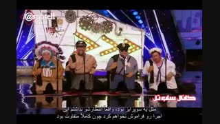 امریکن گات تلنت: 4 تا اجرا  اول گروه نمایش کوییدلر بعد ورانیکای لنگ در هوا بعد گروه رقص روبات و لین مدیر مدرسه میخواد برقصه