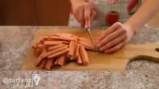 سوسیس بندری در یک دقیقه