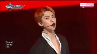 اجرای theEve  اکسو در mcountdown   توضیحات مهم