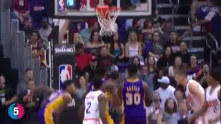 ١٠ حرکت برتر لس انجلس لیکرز در فصل گذشته