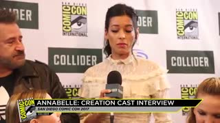 مصاحبه کامیک کان 2017   با بازیگران فیلم Annabelle: Creation