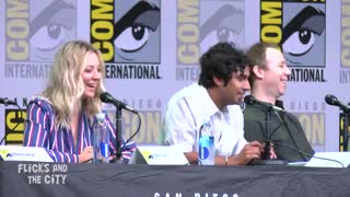 پنل کامیک کان 2017 سریال THE BIG BANG THEORY