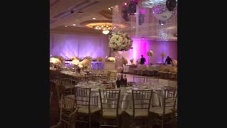 گل آرایی سالن عروسی