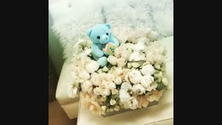 خرید اینترنتی سبد گل بسیار زیبا