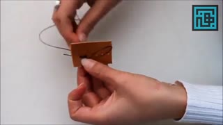 آموزش دوخت زنجیره ای چرم دوزی